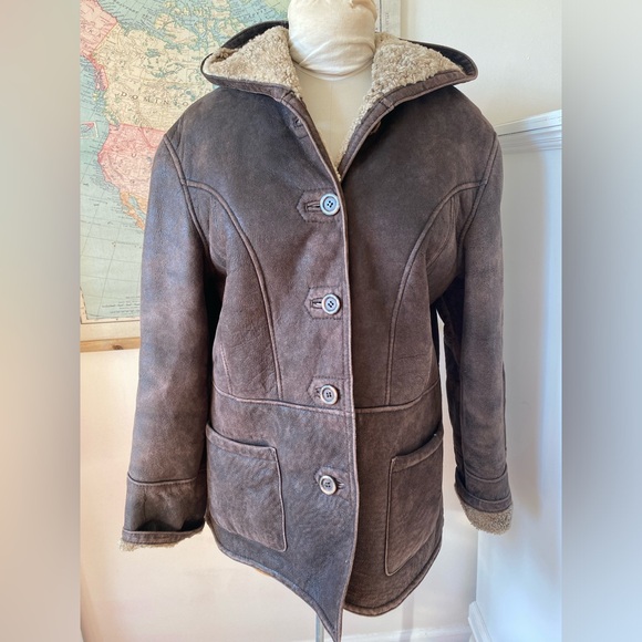 Shearling Original Jackets & Blazers - Vintage Original Shearling Coat